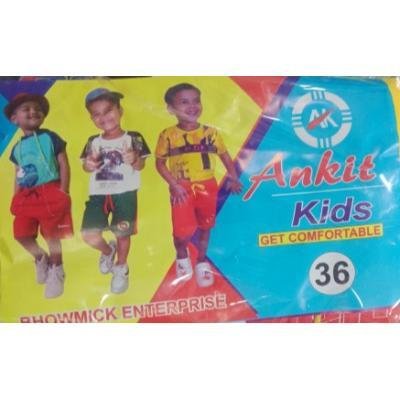 Ankit 3 Bit Shorts For Boys Casual Solid Cotton Lycra (Difference Color Pack Of 6 )