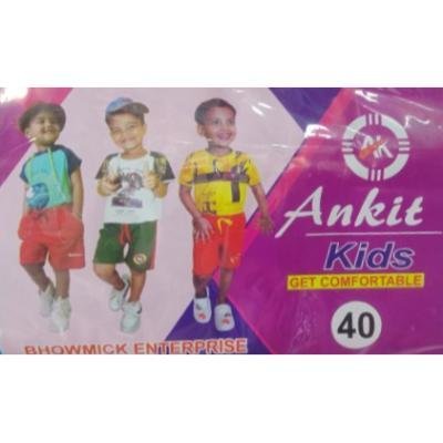 Ankit 3 Bit Shorts For Boys Casual Solid Cotton Lycra (Difference Color Pack Of 6 )