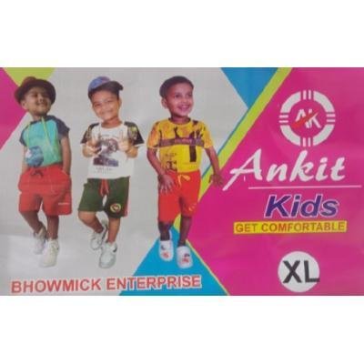 Ankit Shorts For Boys Casual Solid Cotton Lycra (Sea Green, Pack Of 1)