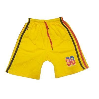 Ankit Shorts For Boys Casual Solid Cotton Lycra (Red,Yellow,Neavy Blue, Pack Of 3)