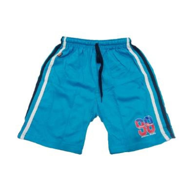 Ankit Shorts For Boys Casual Solid Cotton Lycra (Sea Green,Brown,Sky Blue, Pack Of 3)