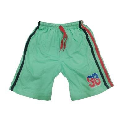 Ankit Shorts For Boys Casual Solid Cotton Lycra (Sea Green, Pack Of 1)