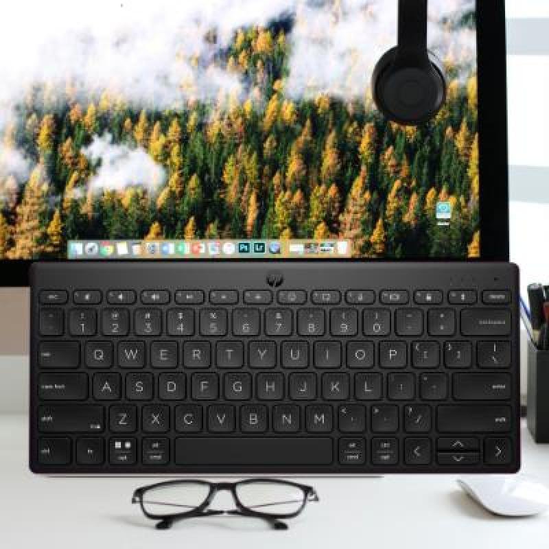 HP 350 Compact Multi-Device Bluetooth Wireless Keyboard (PACK OF 1)