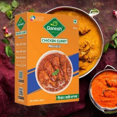 Ganesh Chicken Curry Masala (50 Gram)(PACK OF 1)