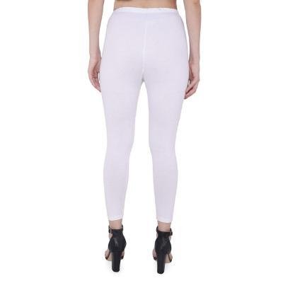 MADONA Ankel Lenth Western Wear Leggins (Solid) Yellow  Pack of 1