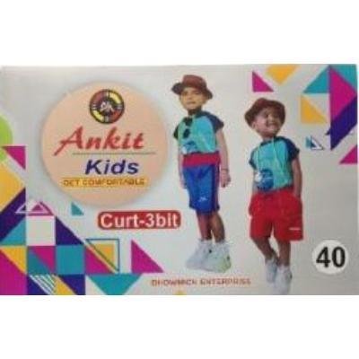 Ankit 3 Bit By Color Shorts For Boys Casual Solid Cotton Lycra(Red,Yellow,Baby Pink,Pack Of 3 )