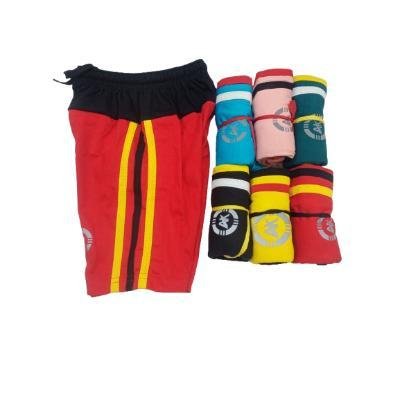 Ankit 3 Bit By Color Shorts For Boys Casual Solid Cotton Lycra(Black,Dark Green, Baby Pink, Pack Of 3 )