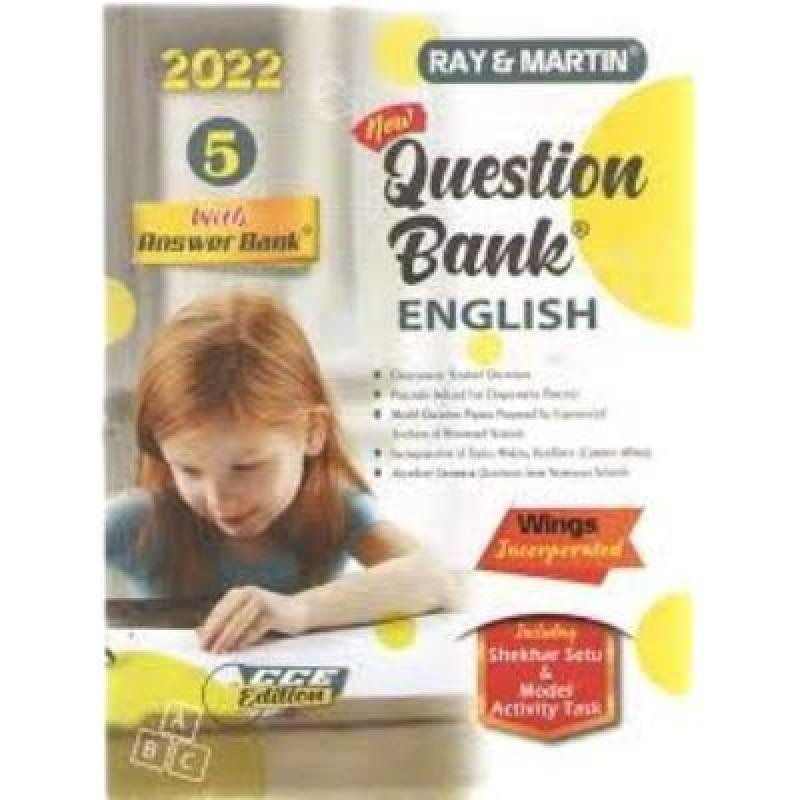 Ray & Martin English Question Bank Class 5  2022 (Paperback,RAY & MARTIN)Pack Of 1