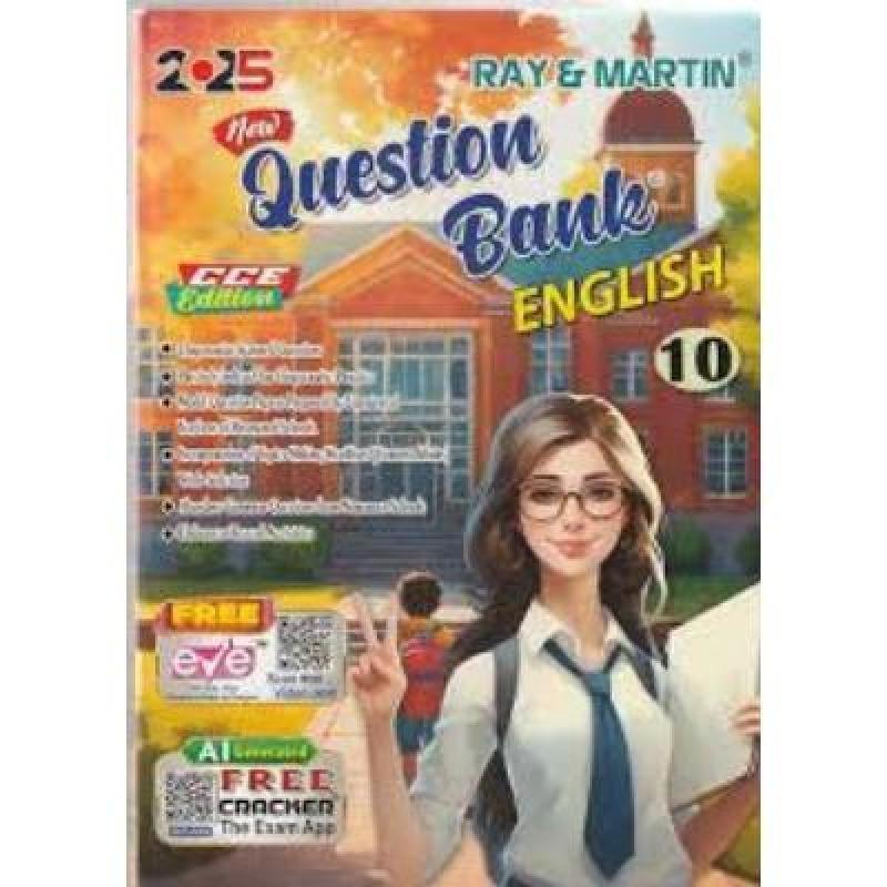 Ray & Martin Question Bank English For Class X 2025 (Paperback,SAIBAL MITRA) PACK OF 1