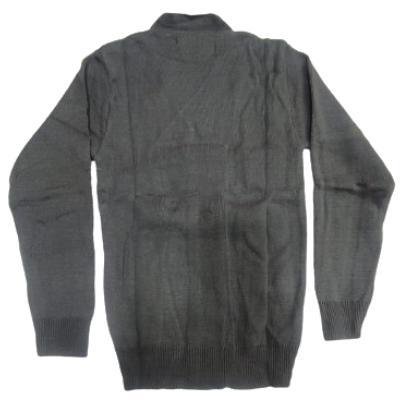 Cotton Blend Full Sleeves Cardigan School Sweater for Girls Grey (Pack Of 1 )