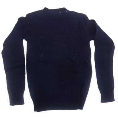 Cotton Blend Full Sleeves  School Sweater for Boys & Girls  (Pack Of 1 )