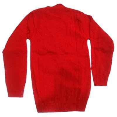 Cotton Blend Full Sleeves  School Sweater for Boys & Girls  (Pack Of 1 )