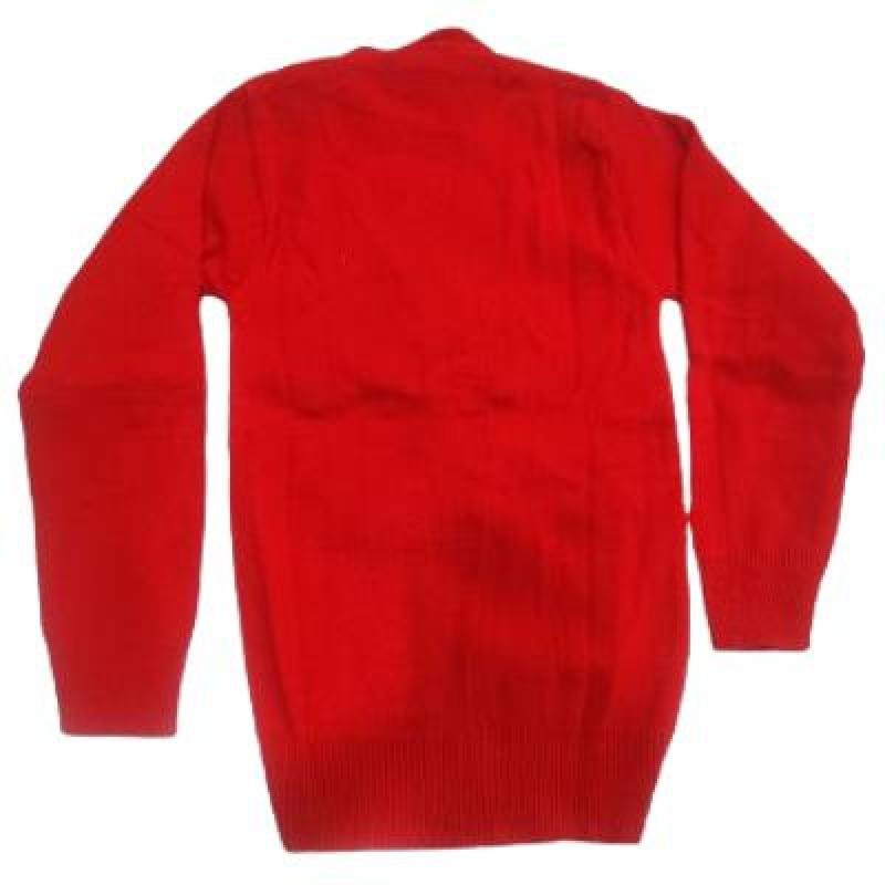 Cotton Blend Full Sleeves  School Sweater for Boys & Girls  (Pack Of 1 )