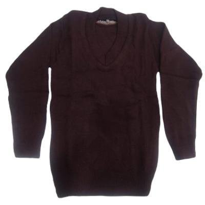Cotton Blend Full Sleeves  School Sweater for Boys & Girls  (Pack Of 1 )
