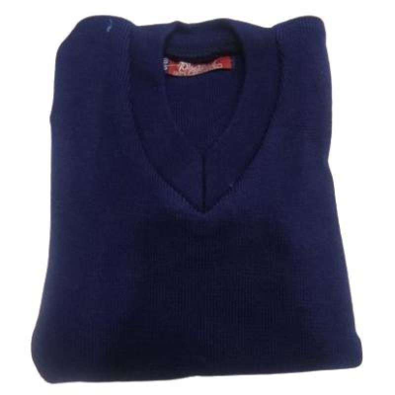 Cotton Blend  Sleepless  School Sweater for Boys & Girls NavyBlue (Pack Of 1 )