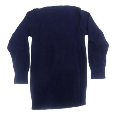 Cotton Blend Full Sleeves  School Sweater for Boys & Girls NavyBlue (Pack Of 1 )