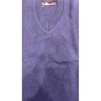 Cotton Blend  Sleepless  School Sweater for Boys & Girls NavyBlue (Pack Of 1 )