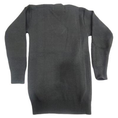 Cotton Blend Full Sleeves  School Sweater for Boys & Girls Grey (Pack Of 1 )