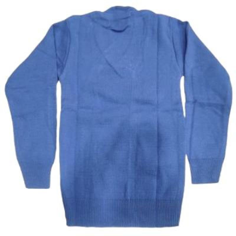 Cotton Blend Full Sleeves  School Sweater for Boys & Girls  (Pack Of 1 )