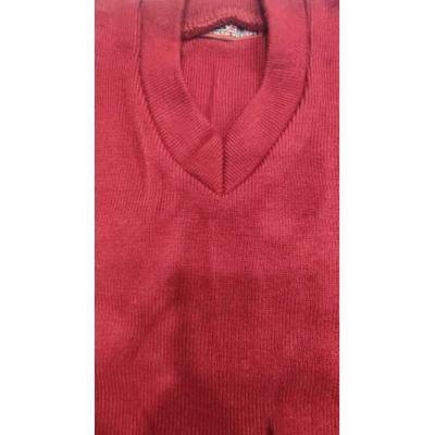 Cotton Blend  Sleepless  School Sweater for Boys & Girls  Maroon (Pack Of 1 )