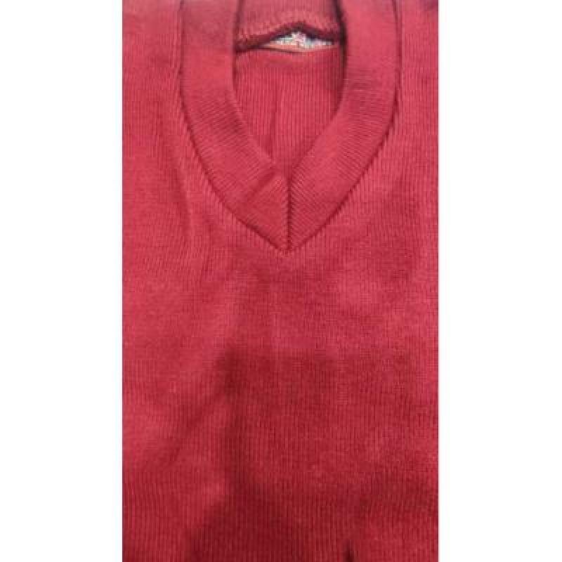 Cotton Blend  Sleepless  School Sweater for Boys & Girls  Maroon (Pack Of 1 )