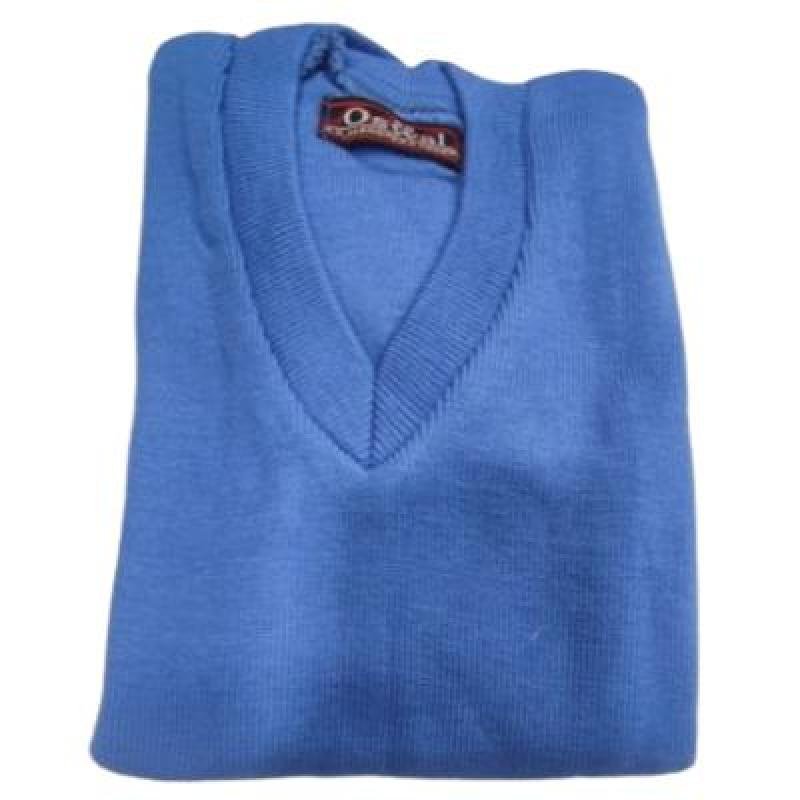 Cotton Blend Full Sleeves  School Sweater for Boys & Girls  (Pack Of 1 )