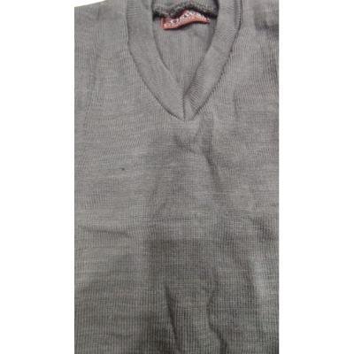 Cotton Blend  Sleepless  School Sweater for Boys & Girls  Grey  (Pack Of 1 )