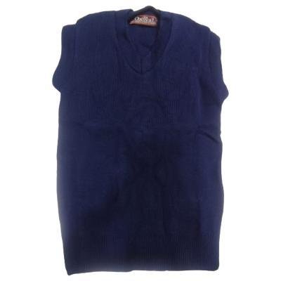 Cotton Blend  Sleepless  School Sweater for Boys & Girls NavyBlue (Pack Of 1 )