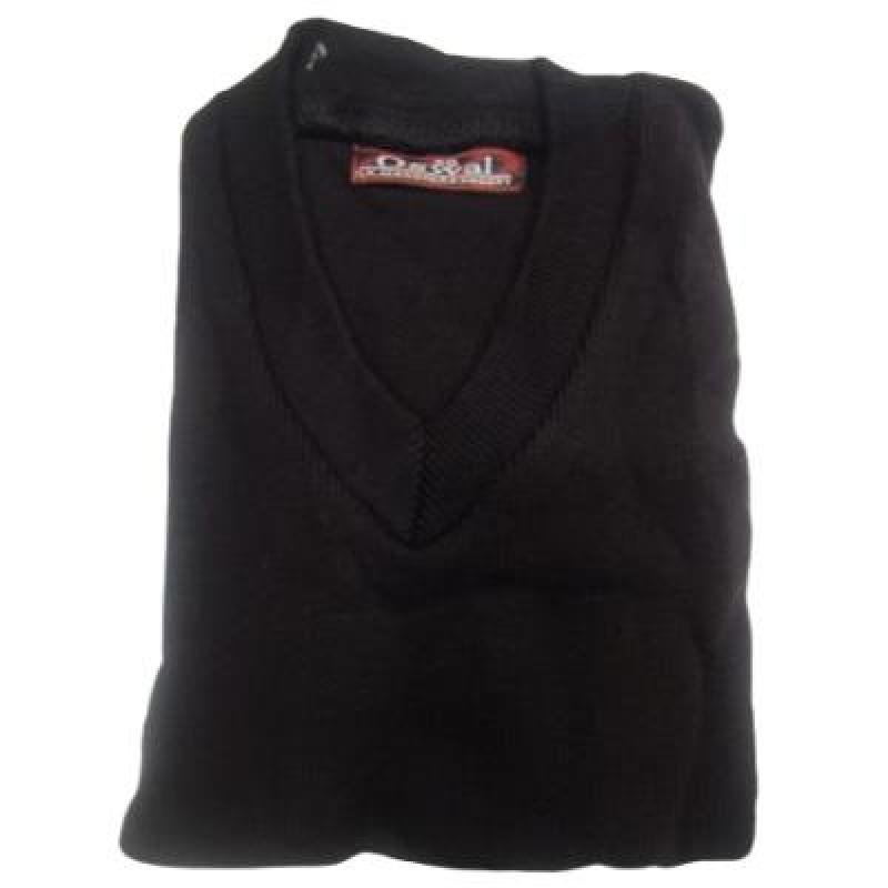 Cotton Blend Full Sleeves  School Sweater for Boys & Girls Coffee (Pack Of 1 )
