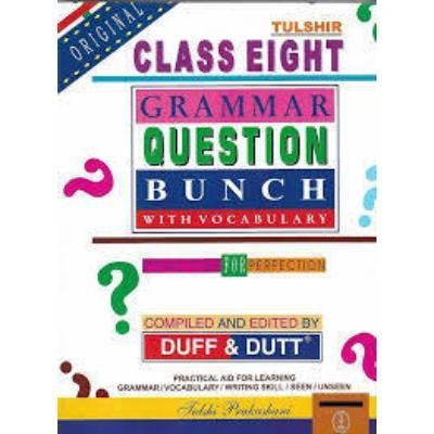 Tulshir Grammar  Question Bunch With Vocabulary For Class 8 2020  (Paperback,DUFF & DUTT) PACK OF 1