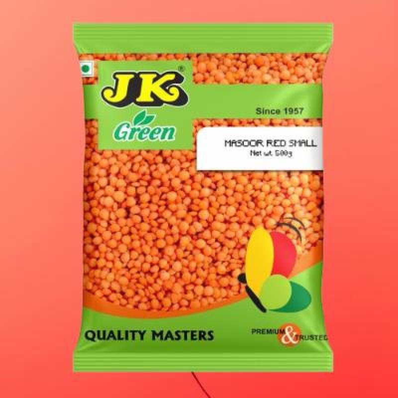 JK Masoor dal Small(500Gram) (PACK OF 1)