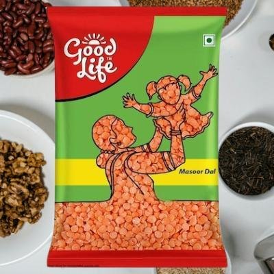 Good Life Masoor dal (200Gram) (PACK OF 1)