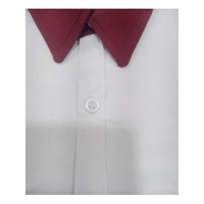 Girls By Colours 100%Cotton School unifrom white Full sleeve shirt(Pack Of 1)