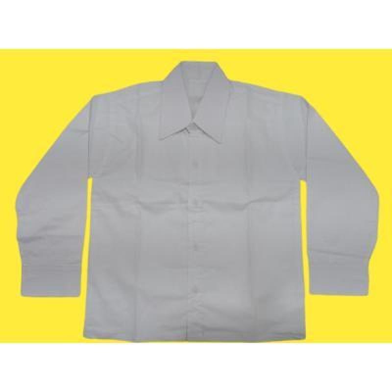 Girls 100%Cotton School unifrom white half sleeve shirt(Pack Of 1)