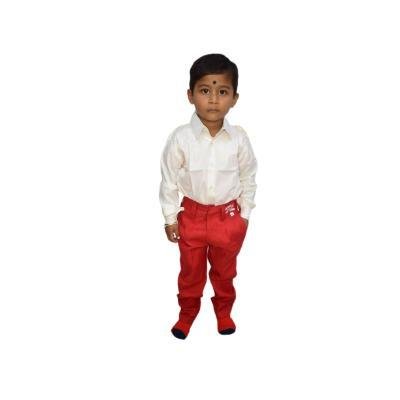 Boys & Girls School Unifrom Full Sleeve 100% Cotton Shirt (Pack Of 1)