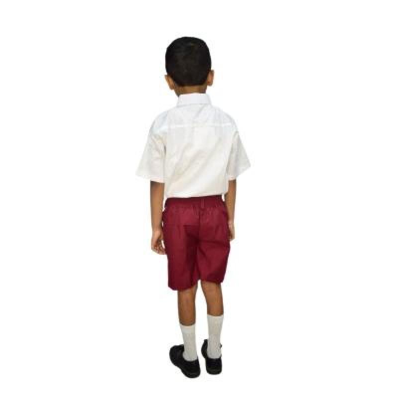 Boys & Girls 100%Cotton School unifrom white half sleeve shirt(Pack Of 1)