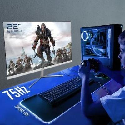 GEONIX PC Monitor 55.88cm(22 inch)Full HD VA Monitor (PACK OF 1)