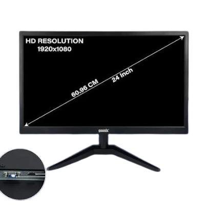 GEONIX 60.96cm 24 Inch Full HD IPS Monitor(PACK OF 1)