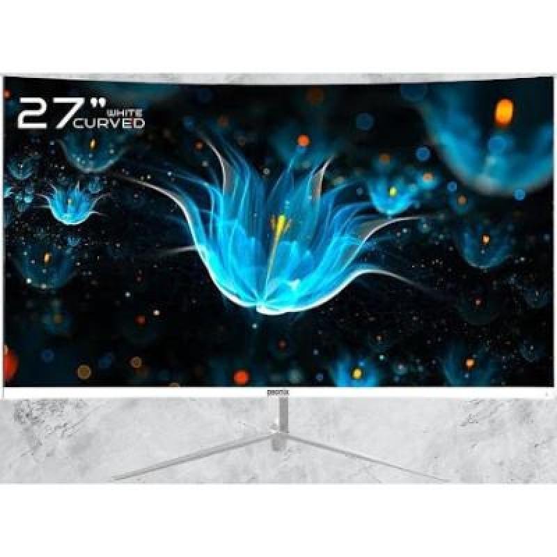 GEONIX Neon 68.58 cm 27 Inch LED Curved Monitor PACK OF 1)
