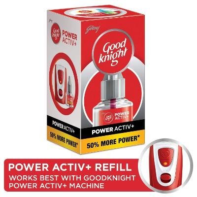 Good Knight Power Activ+Liquid Mosquito Vaporiser Refill 45 ML (Pack Of 1)