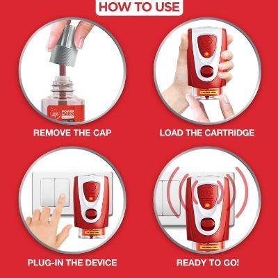 Good Knight Power Activ+Liquid Mosquito Vaporiser Refill 45 ML (Pack Of 1)