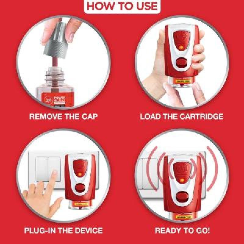 Good Knight Power Activ+Liquid Mosquito Vaporiser Refill 45 ML (Pack Of 1)