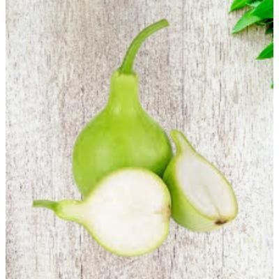 Round Bottle Gourd (250-500) Delivery up to 15km radius from our location to your destination.