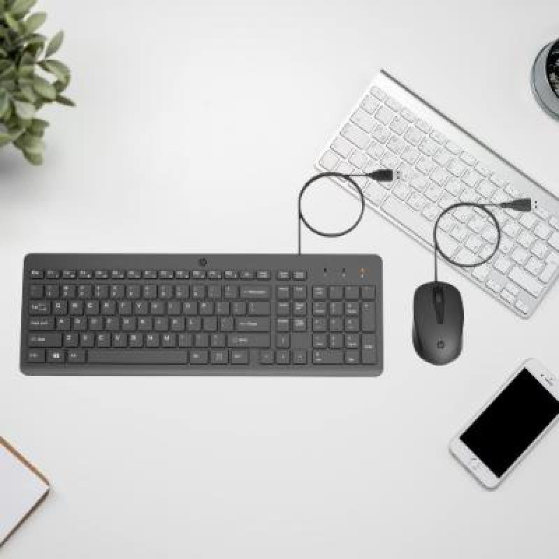 HP 150 Wired USB Stadard Desktop Keyboard  (PACK OF 1)