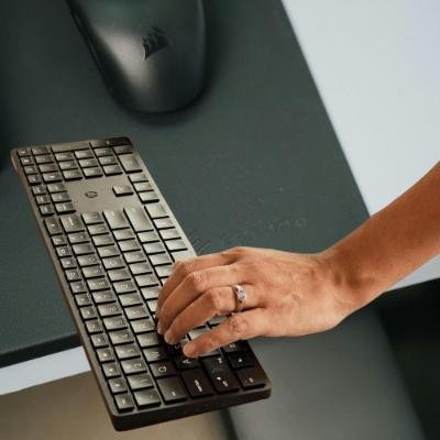 HP 450 Programmable Wireless Standard Laptop Keyboard (PACK OF 1)