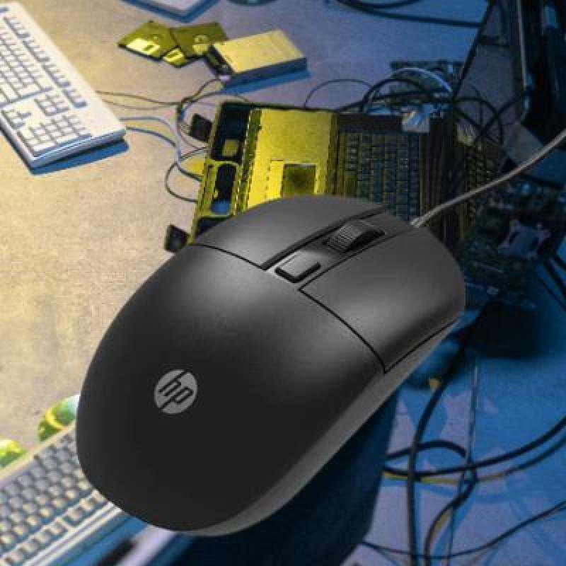 HP M070 Wired Desktop  Mouse(PACK OF 1)
