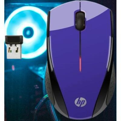 HP X3000 Wireless Ambidextrous Optical Mouse (PACK OF 1)