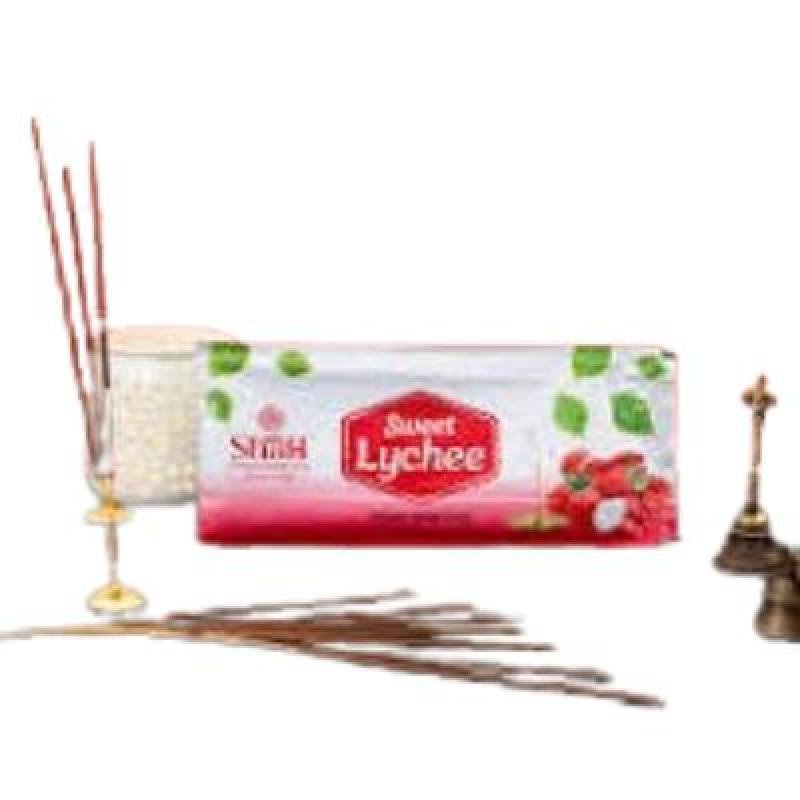 Sweet Lychee 120 Gram Zipper Agarbatti (Pack of 3 )