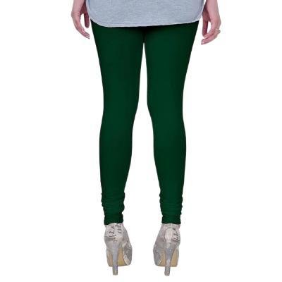 MADONA Full Lenth Western Wear Leggins (Solid) Black & Green Pack of 2