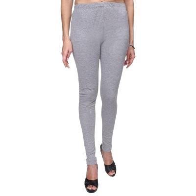 MADONA  Full Lenth Western Wear Leggins (Solid) Grey Pack of 1